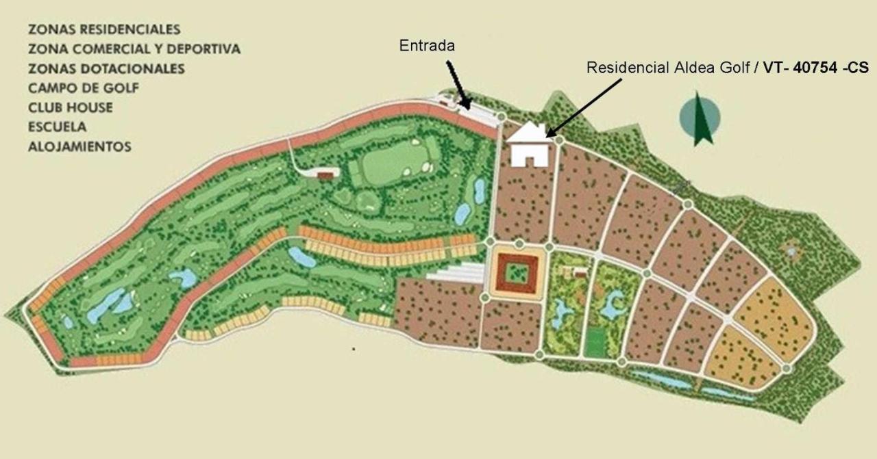 Apartamento En Residencial Aldea Golf Panoramica San Jorge  Buitenkant foto